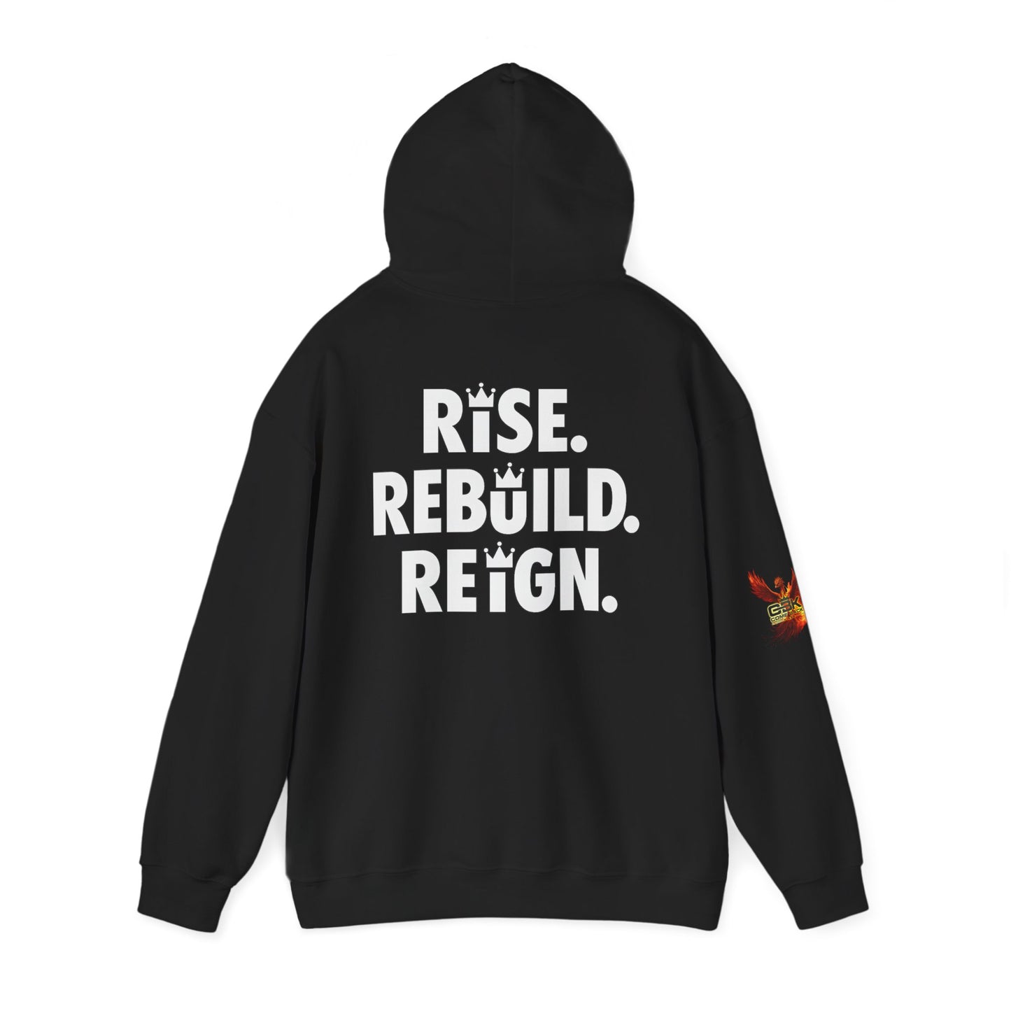 🔥 CBK Rise of the Phoenix Hoodie – Rise. Rebuild. Reign. Edition